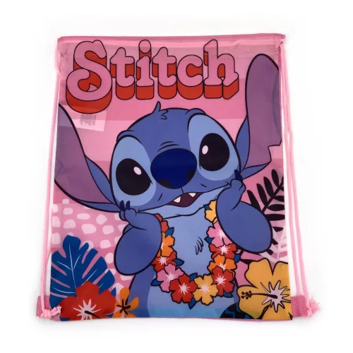 Disney Stitch 3 részes strand szett (tornazsák+úszószemüveg+bikini fürdőruha szett) 3-4 éves korig