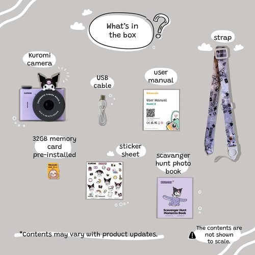 Modello Kiimento Kuromi La fotocamera digitale per bambini