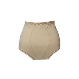   Női plus size alsó - alakformáló - elől extra tartással - beige - 48