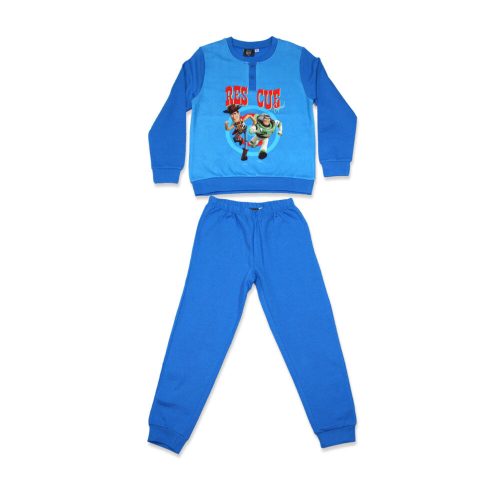 Téli flanel gyerek pizsama - Toy Story - középkék - 98
