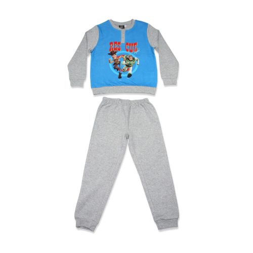 Téli flanel gyerek pizsama - Toy Story - szürke - 104