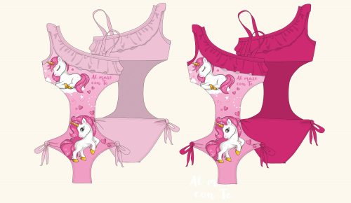Unicorn trikini (3-8 years)