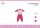Téli pamut interlock baba pizsama - Unikornis - pink - 80