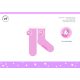 Unicorn non-slip warm winter socks for children - sherpa socks - light pink