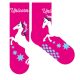 Unicorn non-slip thermal plush regular socks for children