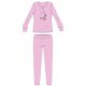 Unicorn cotton flannel pajamas - winter thick children's pajamas - light pink - 122