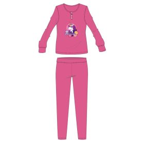 Unikornis téli pamut gyerek pizsama - interlock pizsama 