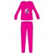 Unicorn winter cotton children's pajamas - interlock pajamas - pink - 122