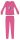 Unikornis téli pamut gyerek pizsama - interlock pizsama - rózsaszín - 104