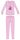 Unikornis téli pamut gyerek pizsama - interlock pizsama - világosrózsaszín - 116