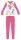 Unikornis hosszú vékony gyerek pizsama - pamut jersey pizsama - rózsaszín - 104