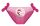 Unikornis baba fürdőruha alsó kislányoknak - pink - 80