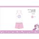 Pigiama estivo per bambini senza maniche Unicorno - pigiama di cotone - rosa chiaro - 98