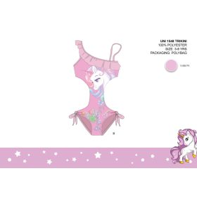Unicorn swimsuit for little girls - trikini