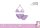Unikornis kétrészes fürdőruha kislányoknak - bikini háromszög felsőrésszel - világoslila - 122