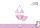 Unicorn two-piece swimsuit for girls - bikini with triangle top - light pink - 116