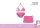 Unikornis fürdőruha szett kislányoknak - bikini háromszög felsőrésszel+szoknya - rózsaszín - 12