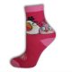Kinder-Söckchen aus Baumwolle – Angry Birds – 23-26 – rosa