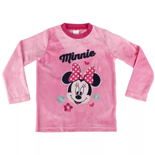 Minnie rózsaszín plüss pizsama