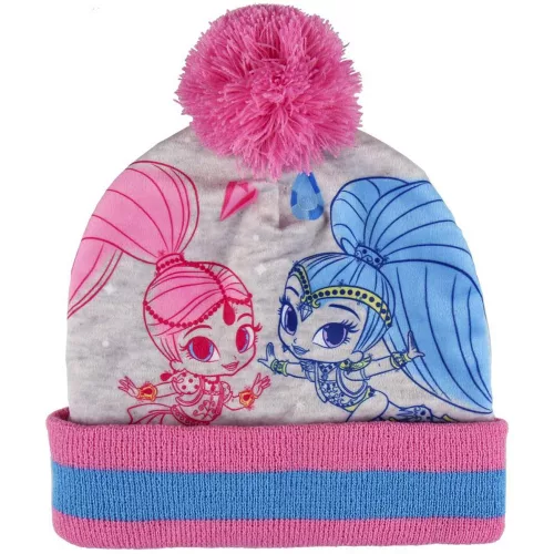 Shimmer és Shine sapka-sál-kesztyű szett