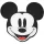 Mickey forma törölköző