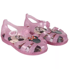 Minnie csillogó strand szandál