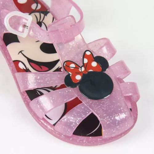Minnie csillogó strand szandál