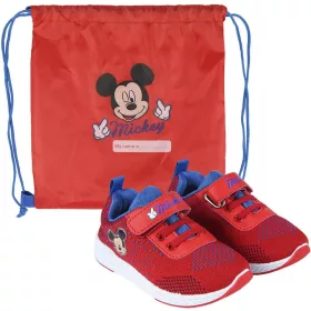 Mickey sportcipő tornazsákkal