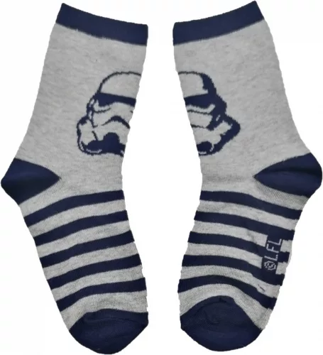 Star Wars szürke zokni