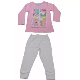 Peppa pink-szürke pizsama