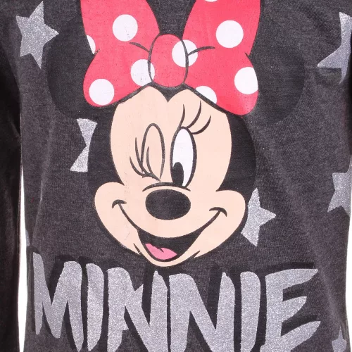 Minnie csillagos grafit felső