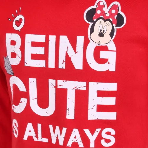 Minnie Being Cute piros felső