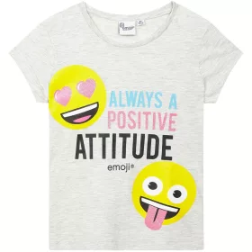 Emoji szürke felső