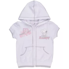 Snoopy fehér kapucnis felső