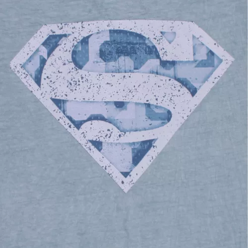 Superman férfi kék póló