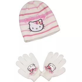 Hello Kitty törtfehér sapka szett