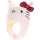 Hello Kitty törtfehér polár sapka