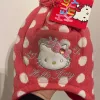 Hello Kitty pöttyös pink sapka