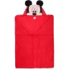 Mickey piros polár fürdőponcsó