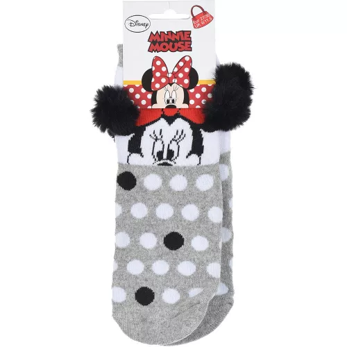 Minnie szürke zokni