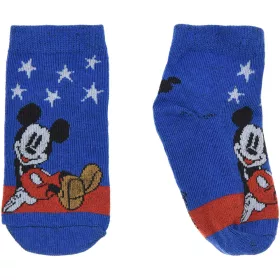 Mickey sötétkék zokni