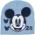 Mickey kék sapka