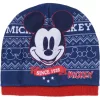 Mickey sötétkék sapka-kesztyű szett