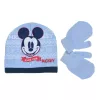 Mickey világoskék sapka-kesztyű szett