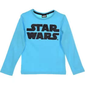 Star Wars átfordítható flitteres türkiz felső