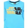 Star Wars átfordítható flitteres türkiz felső