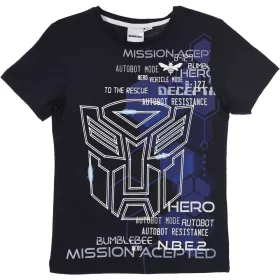 Transformers éjkék póló