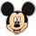 Mickey forma törölköző