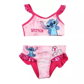 Lilo és Stitch fodros rózsaszín bikini