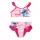 Lilo és Stitch fodros rózsaszín bikini